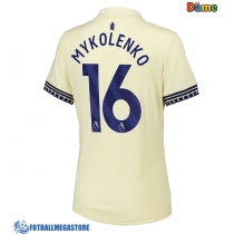 Fotballdrakt Dame Everton Vitaliy Mykolenko #16 Bortedrakt 2025-26 Kortermet